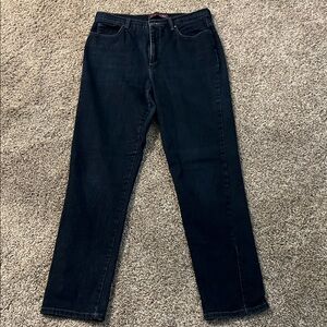 Gloria Vanderbilt Women's Straight Leg Jeans - Dark Blue